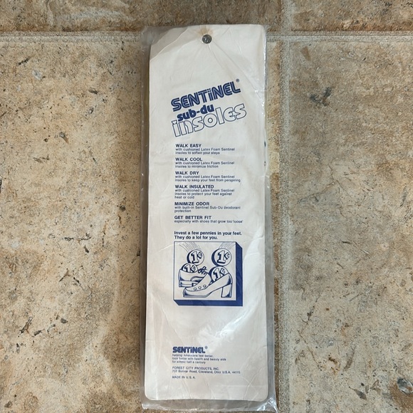 NEW 2 PAIRS SENTINEL FOAM INSOLES - Picture 4 of 5